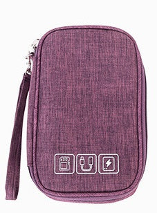 Tech Organizer Pouch — purple