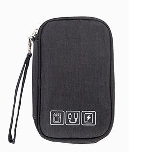Tech Organizer Pouch — black