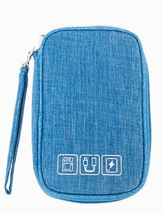 Tech Organizer Pouch — sky blue