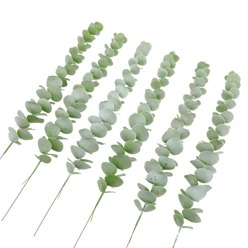 Artificial Eucalyptus Stems — 45cm light green hanging stems