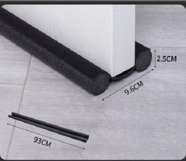 Door Draft Stopper — dimensions 93 x 9.6 x 2.5 cm