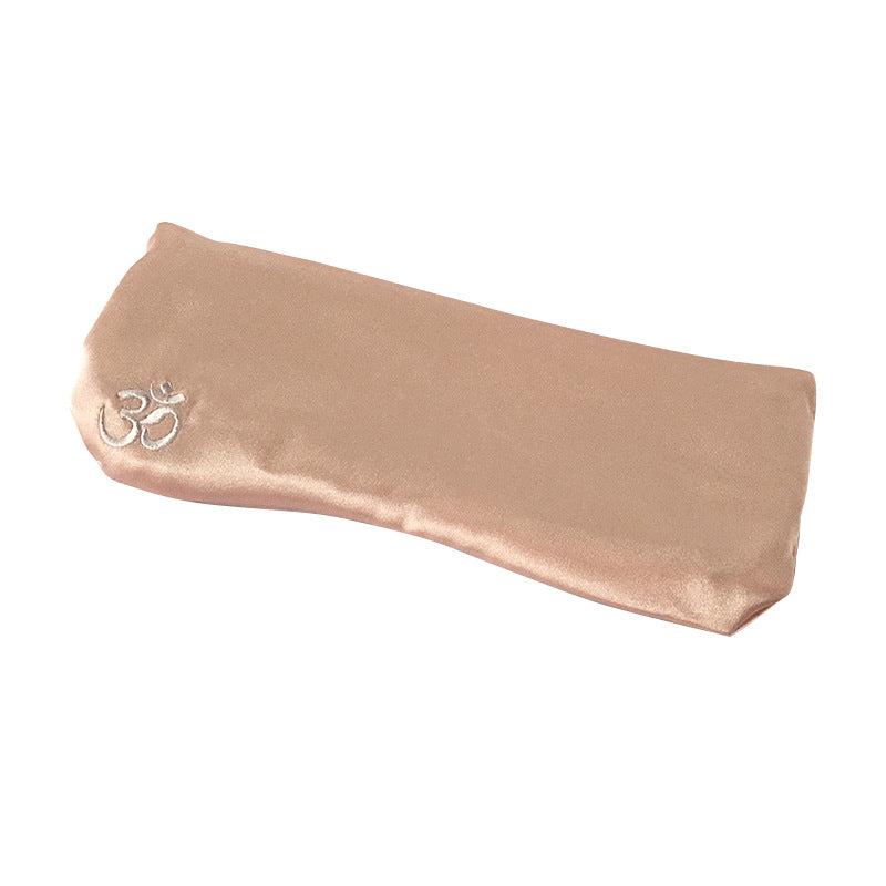 Weighted Silk Eye Pillow — pink colorway