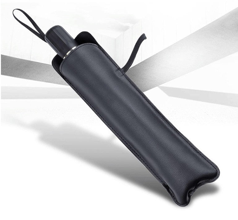 Windshield Sun Shade Umbrella — folded compact for storage