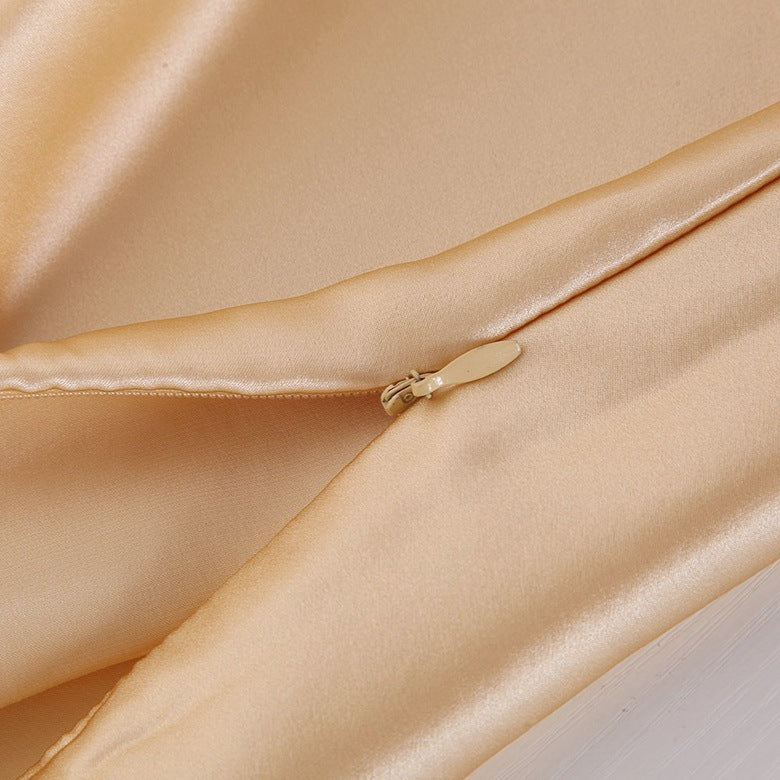 Satin Pillowcase — close-up of the smooth satin fabric