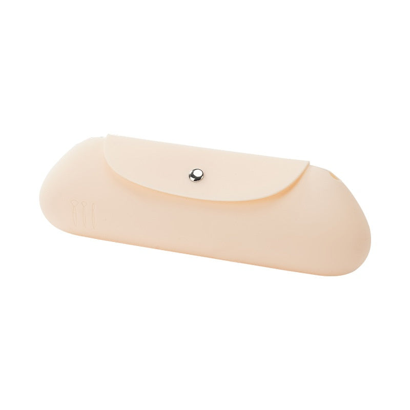 Travel Makeup Bag — beige colorway