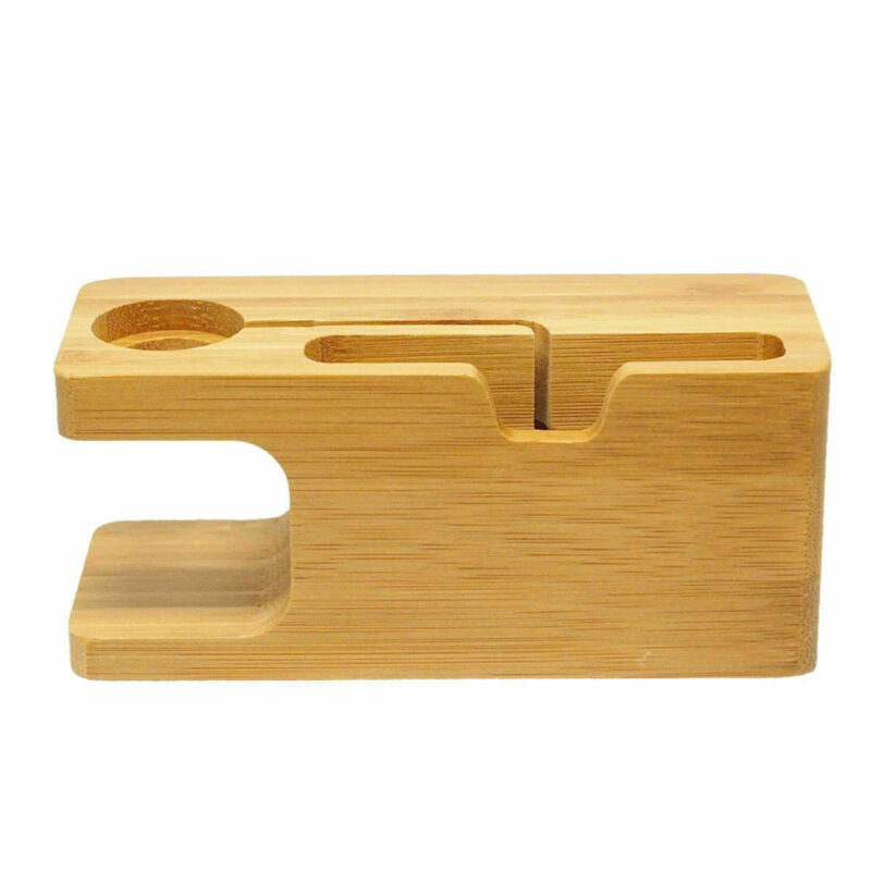 Bamboo Charging Station — bamboo wood stand