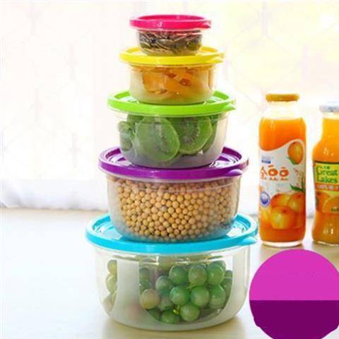 Food Storage Container Set — round container stack