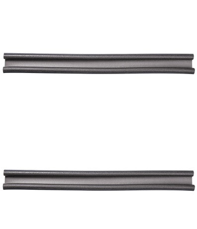 Door Draft Stopper — two grey strips
