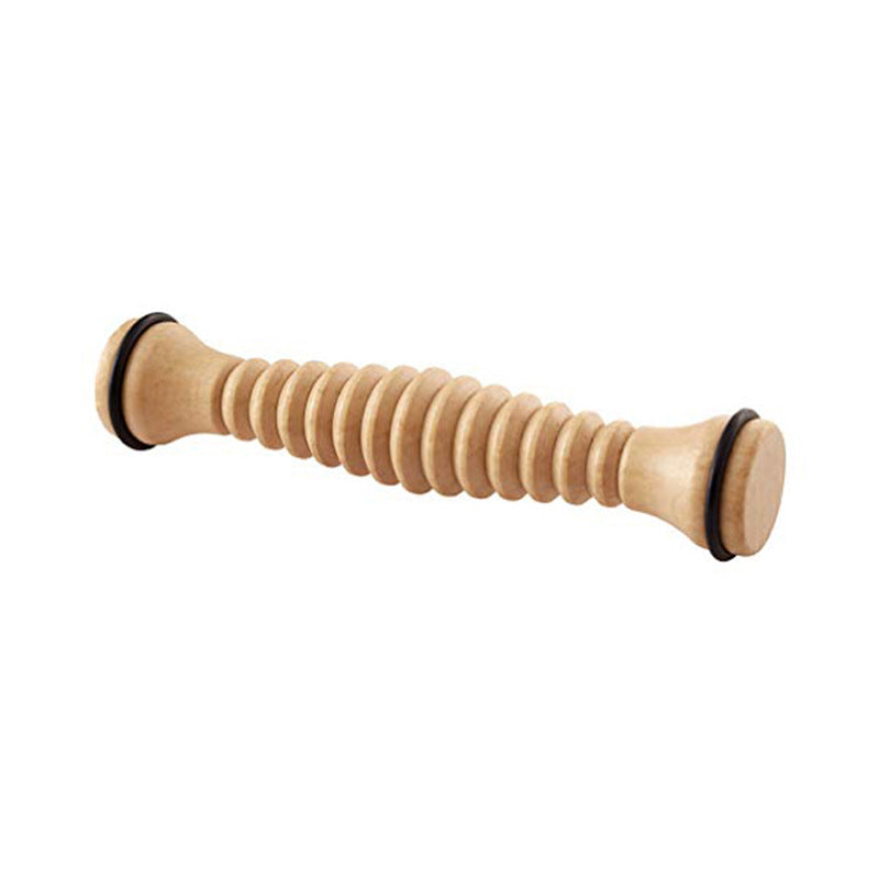 Wooden Massage Ball Set — wooden foot roller