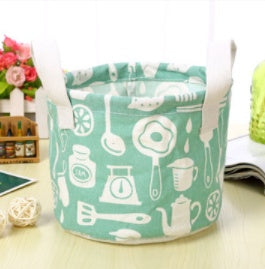 Canvas Storage Bins — kitchens print bin