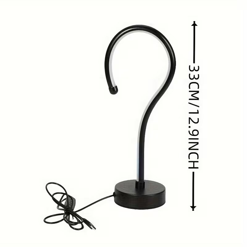 Curve LED lamp height 12.9 inches