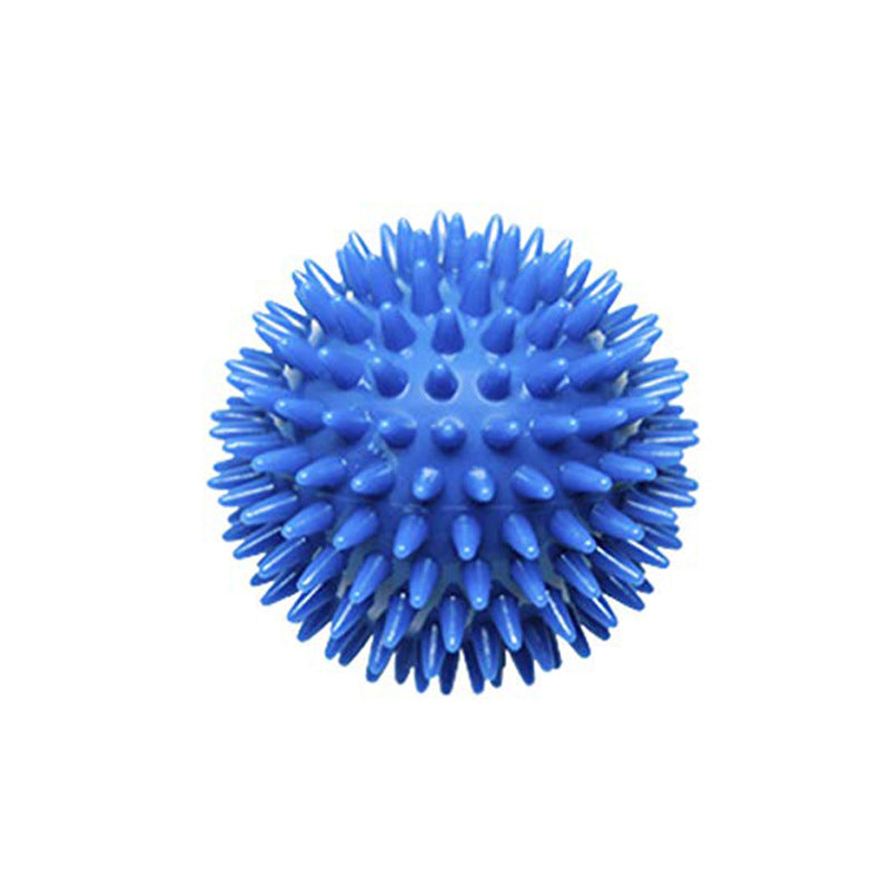 Wooden Massage Ball Set — blue spiky massage ball