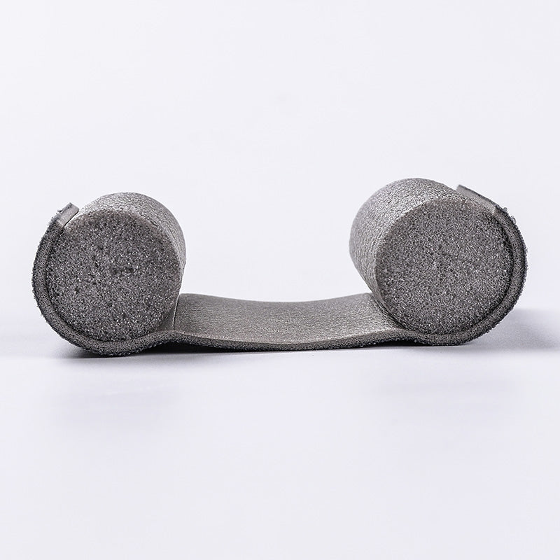 Door Draft Stopper — foam tube ends detail