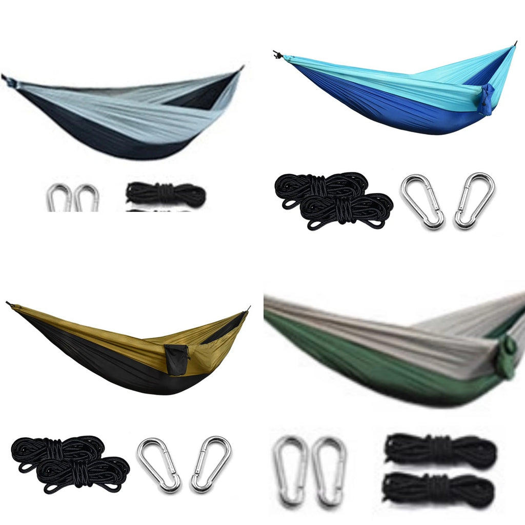 Camping Hammock — four colorways side by side
