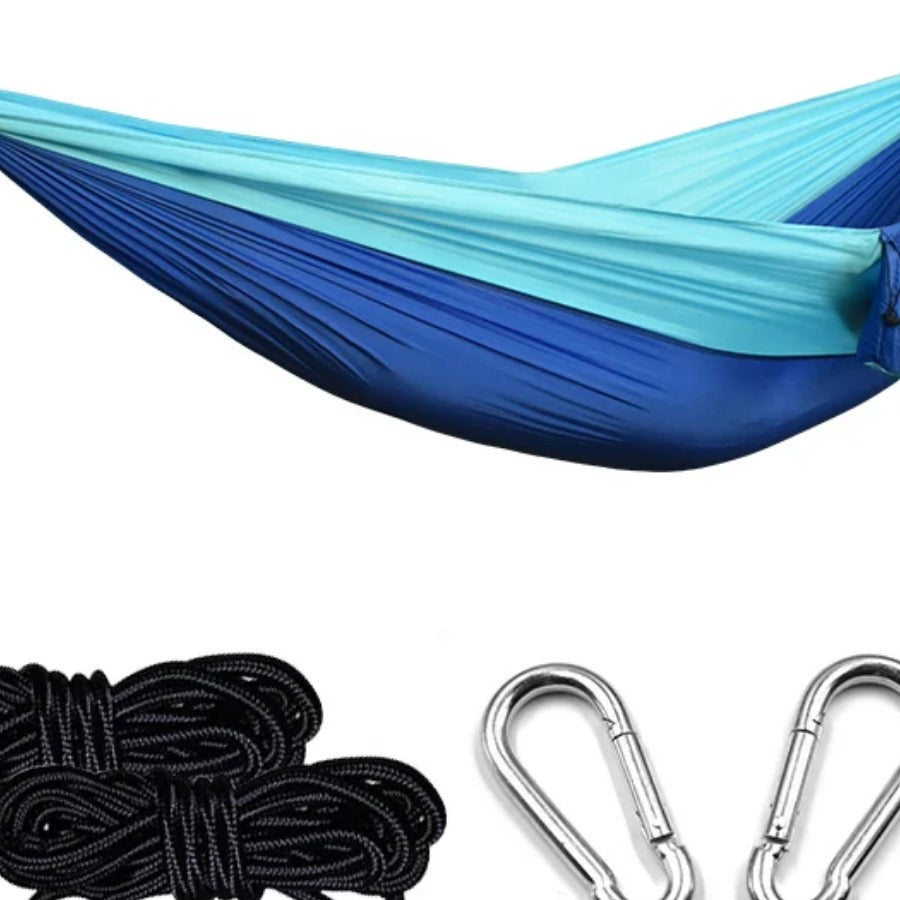 Camping Hammock — close view of the woven fabric