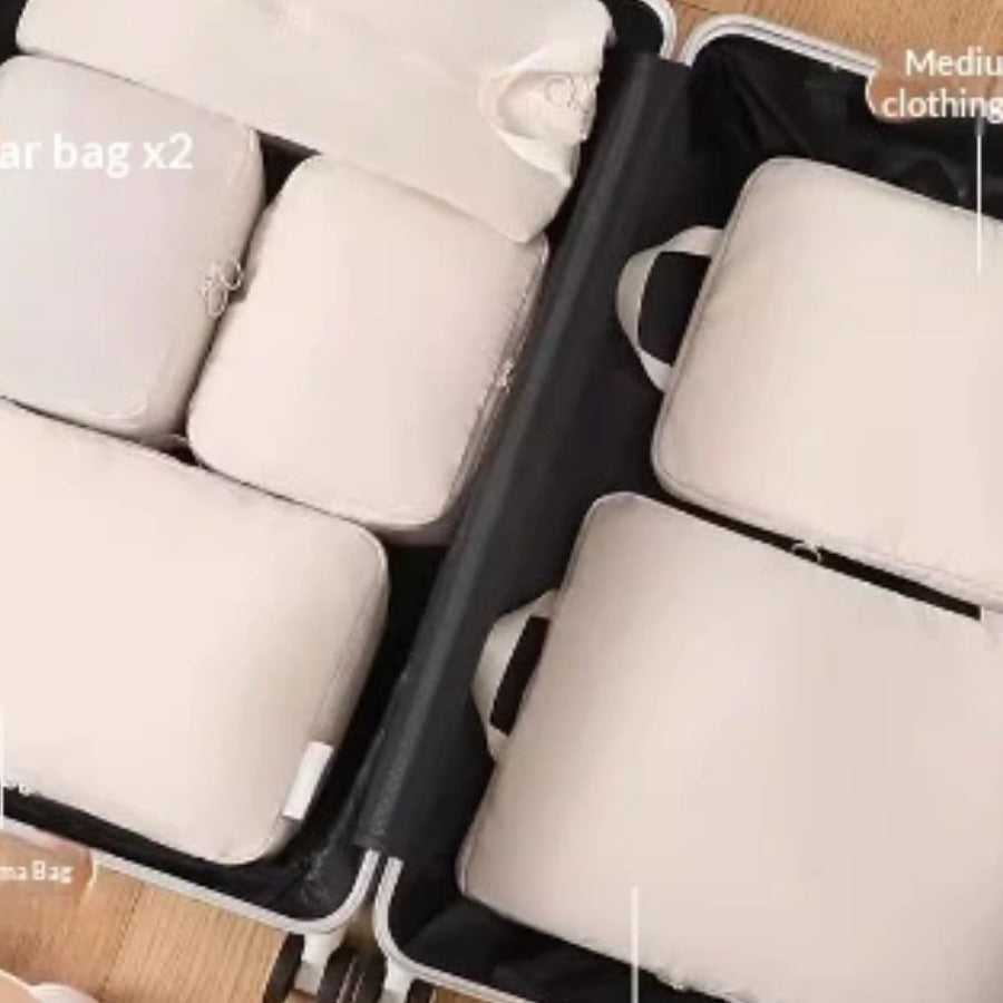 Packing Cubes Set stacked detail