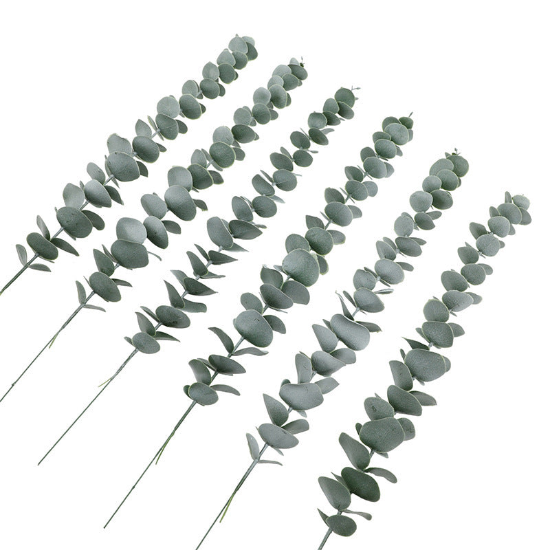 Artificial Eucalyptus Stems — 45cm dark green hanging stems