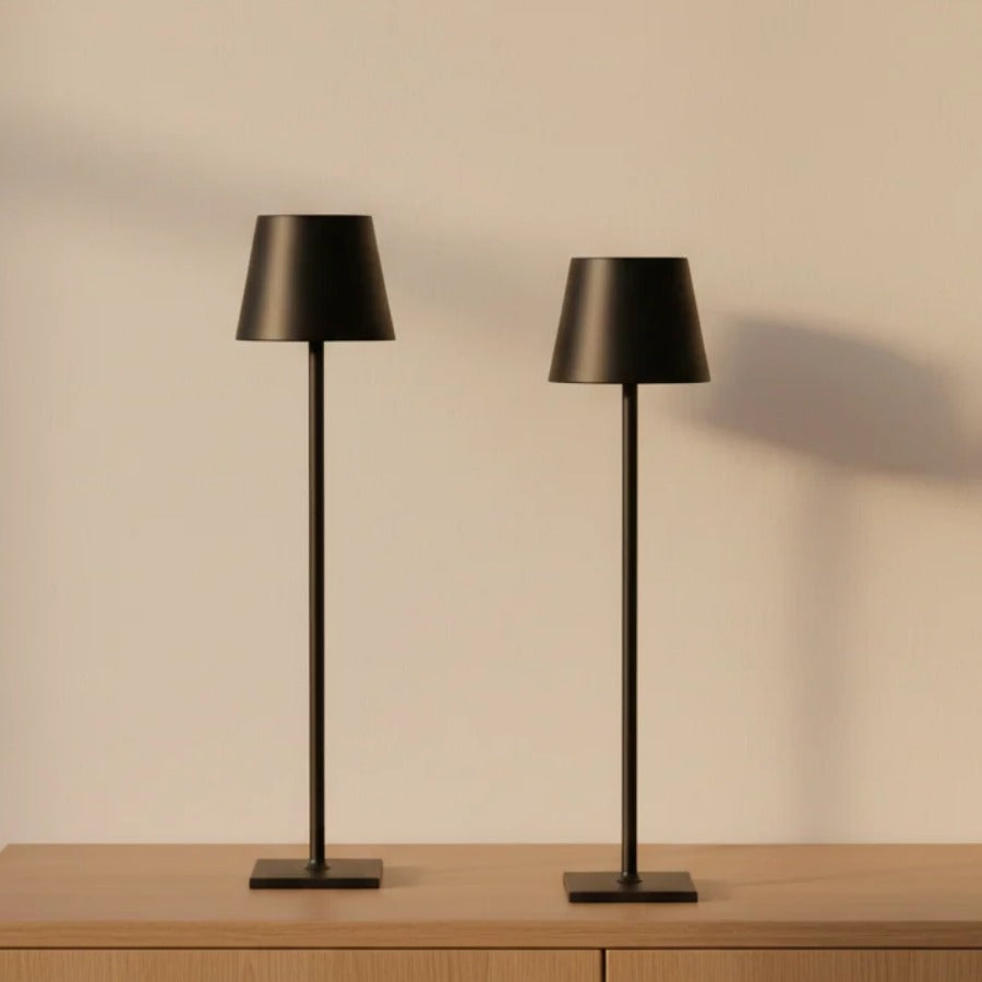 Cordless Table Lamp 2-Pack — both lamps on the sideboard