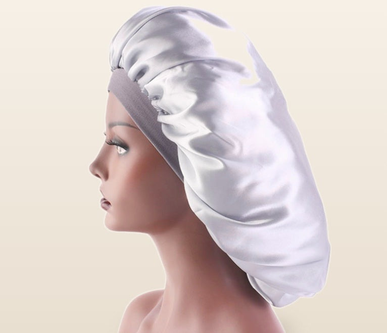 Satin Sleep Bonnet — studio shot
