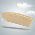 Seat gap organizer in beige