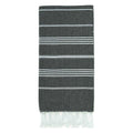 Turkish beach towel in black