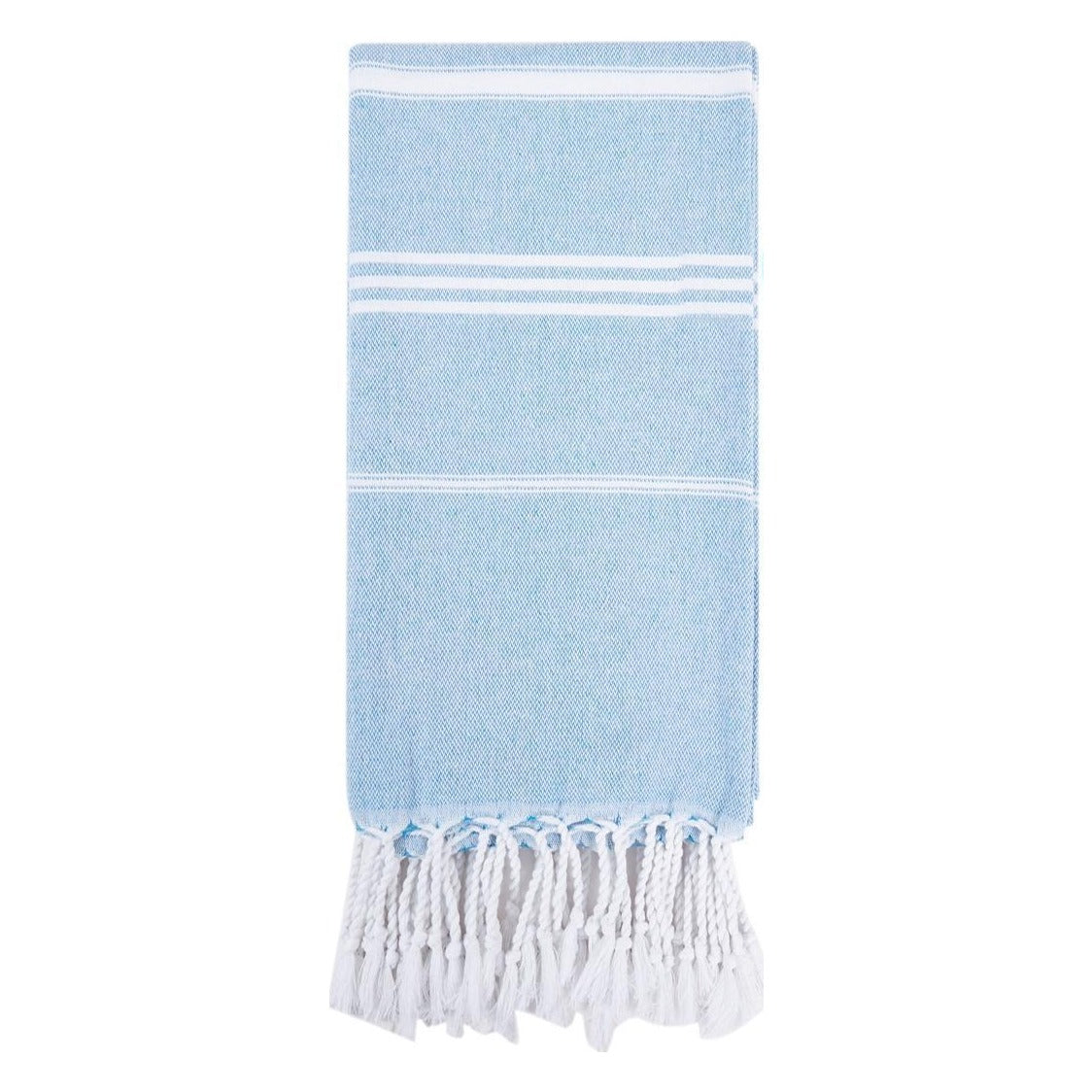 Turkish beach towel in light blue