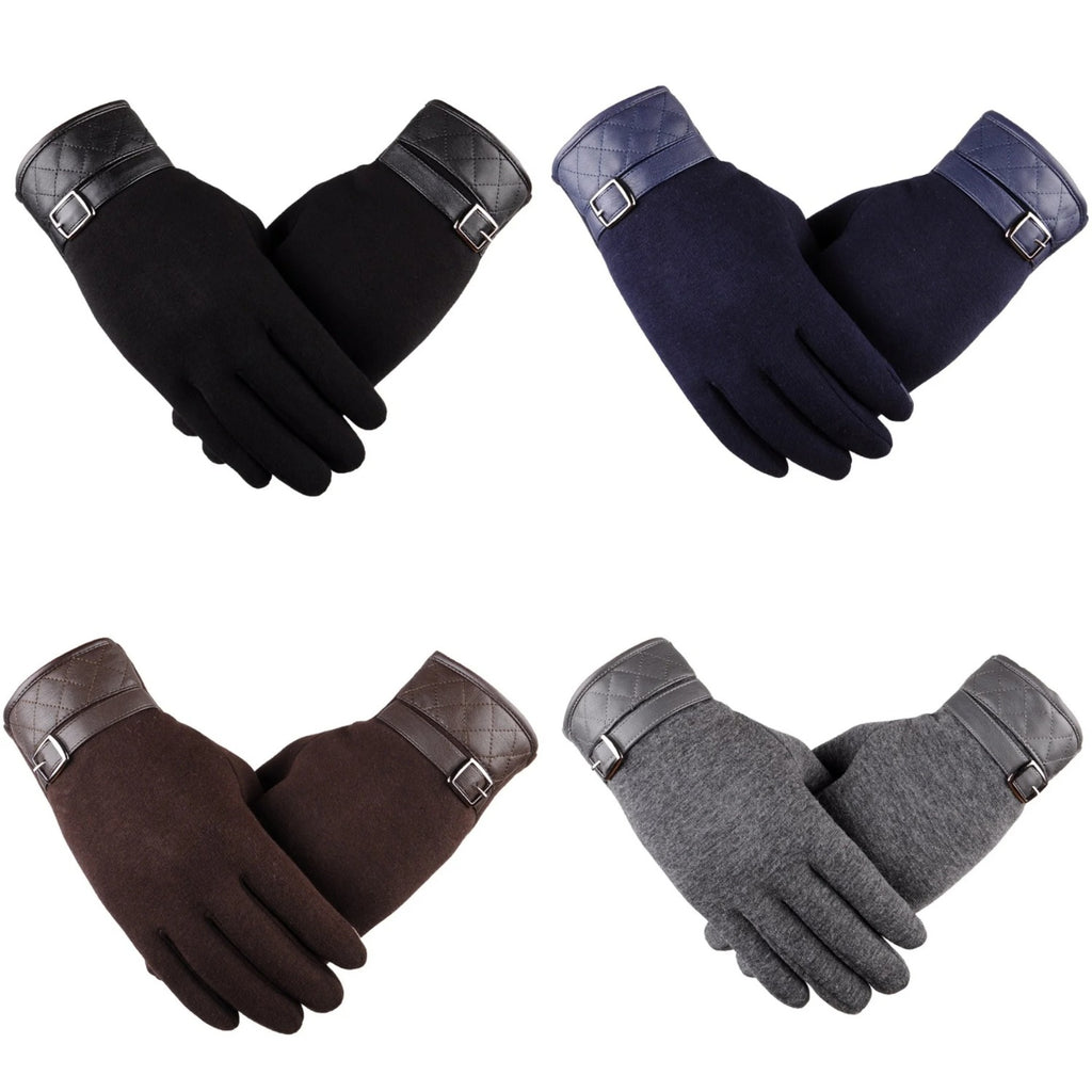Touchscreen Winter Gloves — four colors side by side
